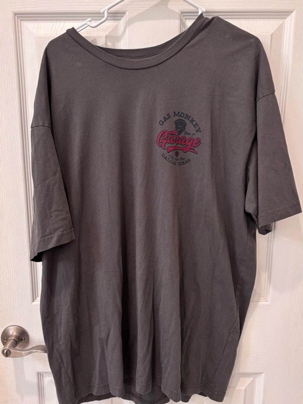Gas Monkey Garage‎ Charcoal Gray Logo T-Shirt